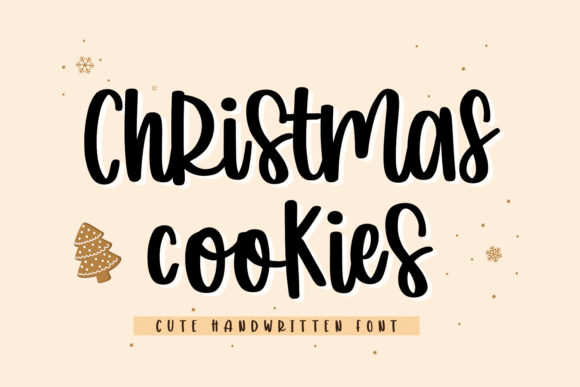Christmas Cookies Font - Featured Image