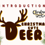 Christmas Cute Deer Font - Featured Image