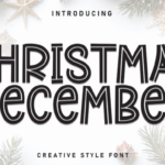 Christmas December Font - Featured Image