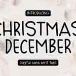Christmas December Font - Featured Image
