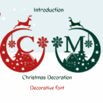 Christmas Decoration Font - Featured Image
