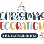 Christmas Decorations Font Font - Featured Image