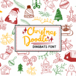 Christmas Doodle Font - Featured Image
