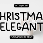 Christmas Elegant Font - Featured Image