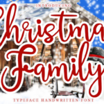 Christmas Family Font - Featured Image