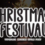 Christmas Festival Font - Featured Image