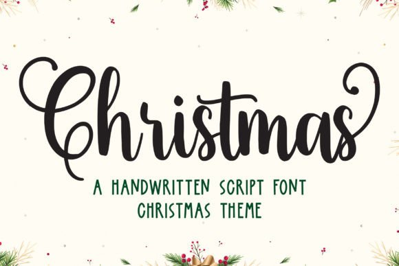 Christmas Font - Featured Image