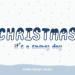 Christmas Font - Featured Image