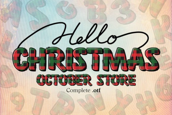 Christmas Font - Featured Image