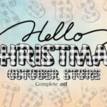 Christmas Font - Featured Image