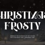 Christmas Frosty Font - Featured Image