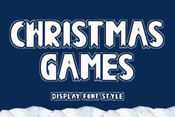 Christmas Games Font - Featured Image
