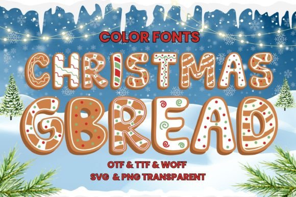 Christmas Gbread Font - Featured Image