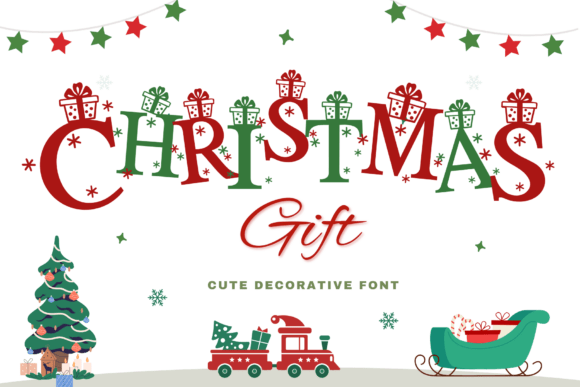 Christmas Gift Font - Featured Image