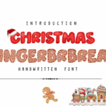 Christmas Gingerbread Font - Featured Image