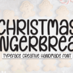 Christmas Gingerbread Font - Featured Image