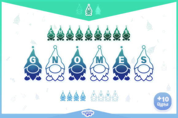 Christmas Gnomes Font - Featured Image