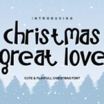 Christmas Great Love Font - Featured Image