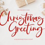 Christmas Greeting Font - Featured Image