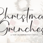 Christmas Grinches Font - Featured Image