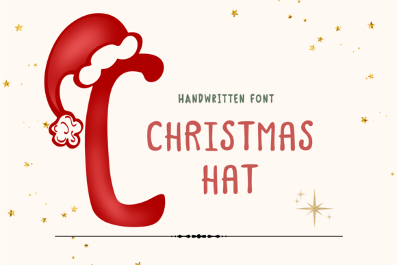 Christmas Hat Font - Featured Image