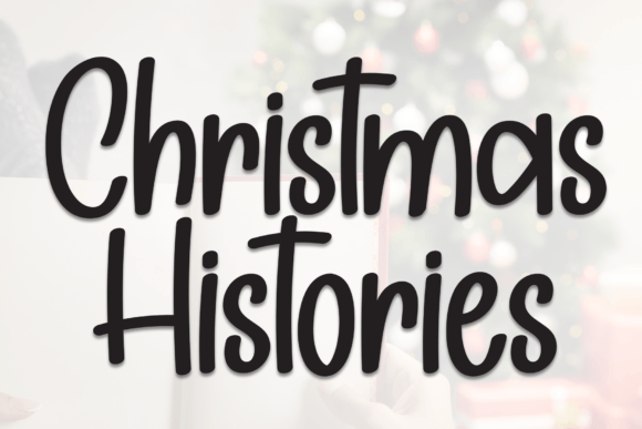 Christmas Histories Font - Featured Image