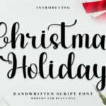 Christmas Holiday Font - Featured Image