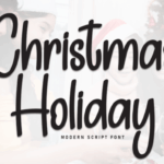 Christmas Holiday Font - Featured Image