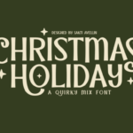 Christmas Holiday Font - Featured Image