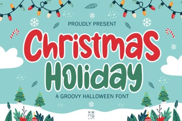 Christmas Holiday Font - Featured Image