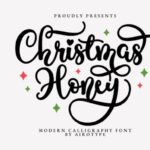 Christmas Honey Font - Featured Image