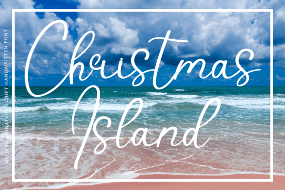 Christmas Island Font - Featured Image