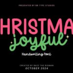 Christmas Joyful Font - Featured Image