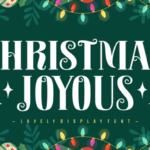 Christmas Joyous Font - Featured Image