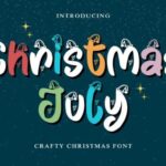 Christmas July Font - Featured Image