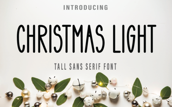 Christmas Light Font - Featured Image