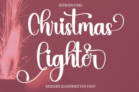 Christmas Lighter Font - Featured Image