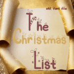 Christmas List Font - Featured Image