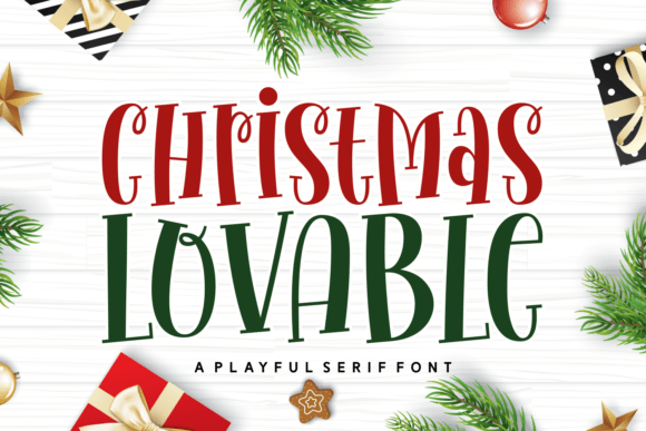 Christmas Lovable Font - Featured Image