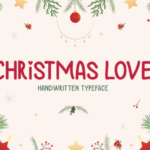 Christmas Love Font - Featured Image