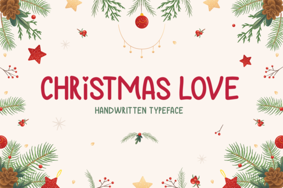 Christmas Love Font - Featured Image