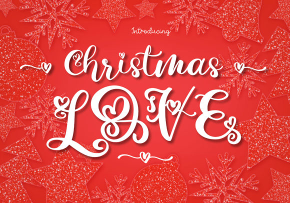 Christmas Love Font - Featured Image