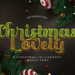 Christmas Lovely Font - Featured Image