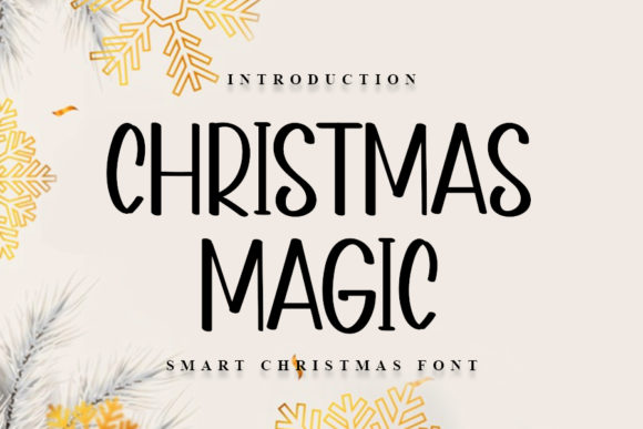 Christmas Magic Font - Featured Image