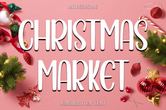 Christmas Market Font - Featured Image