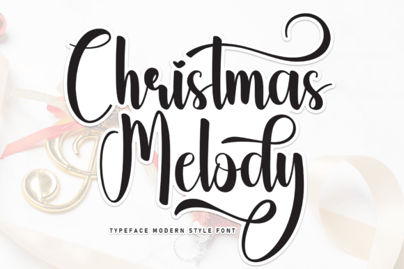 Christmas Melody Font - Featured Image
