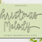 Christmas Melody Font - Featured Image