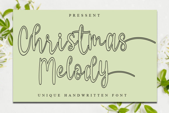 Christmas Melody Font - Featured Image