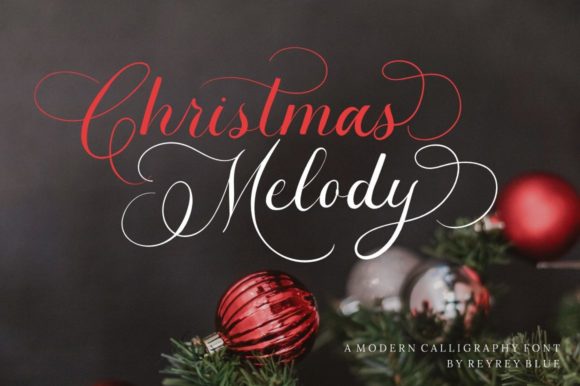 Christmas Melody Font - Featured Image