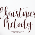 Christmas Melody Font - Featured Image